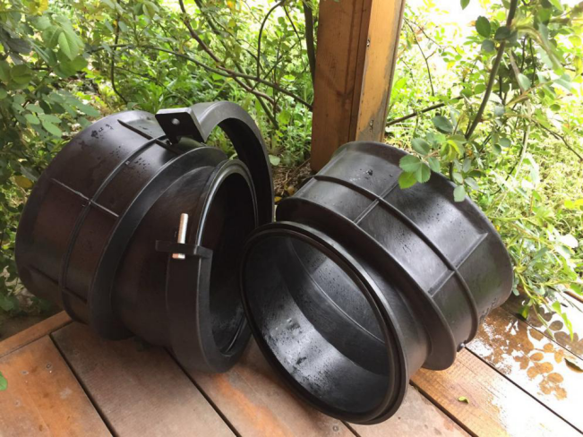 管道連接塑料窨井，有標(biāo)高差怎么辦？