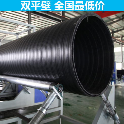 雙平壁鋼塑復(fù)合纏繞管和聚乙烯中空纏繞管比較！